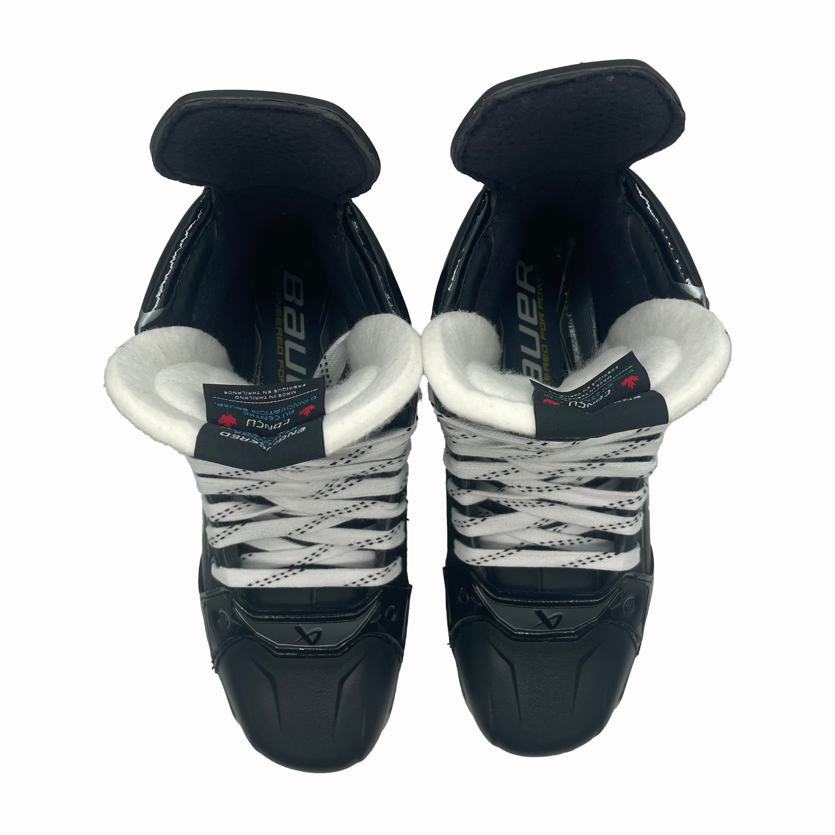 Patins de hockey Bauer Supreme Shadow Pro Stock - Taille 9,5D (verts)